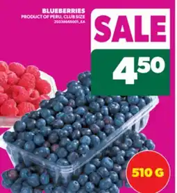 Real Canadian Superstore BLUEBERRIES, 510 G offer
