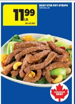 Real Canadian Superstore BEEF STIR FRY STRIPS offer