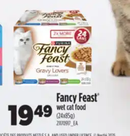 Real Canadian Superstore FANCY FEAST WET CAT FOOD, (24X85G) offer