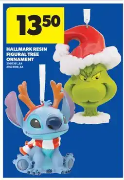 Real Canadian Superstore HALLMARK RESIN FIGURAL TREE ORNAMENT offer