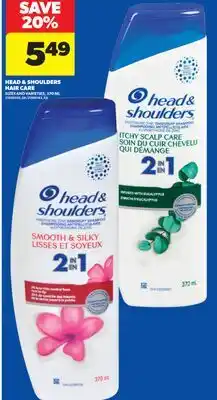 Real Canadian Superstore HEAD & SHOULDERS HAIR CARE, 370 ML offer