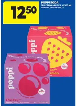 Real Canadian Superstore POPPI SODA, 4X355 ML offer