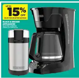 Real Canadian Superstore BLACK & DECKER APPLIANCES offer
