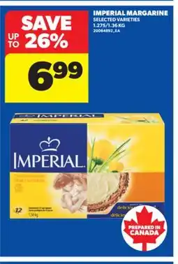 Real Canadian Superstore IMPERIAL MARGARINE, 1.275/1.36 KG offer