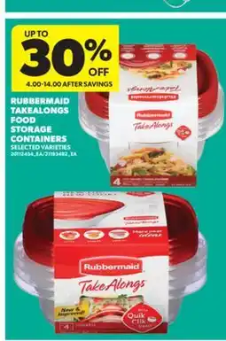 Real Canadian Superstore RUBBERMAID TAKEALONGS FOOD STORAGE CONTAINERS offer