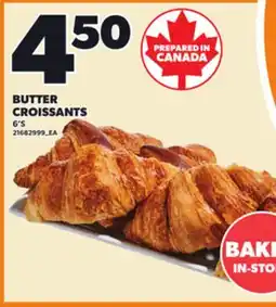Loblaws BUTTER CROISSANTS, 6'S offer