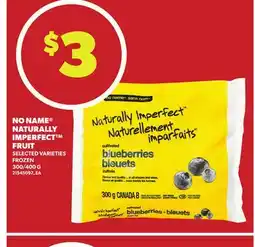 Loblaws NO NAME NATURALLY IMPERFECT FRUIT, 300/400 G offer