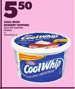 Loblaws COOL WHIP DESSERT TOPPING, 1 L offer
