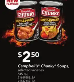 Loblaws CAMPBELL'S CHUNKY SOUPS, 515 mL offer