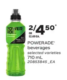 Loblaws POWERADE BEVERAGES, 710 mL offer