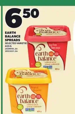 Loblaws EARTH BALANCE SPREADS, 425 G offer