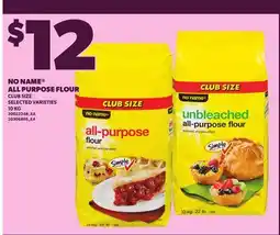 Loblaws NO NAME ALL PURPOSE FLOUR, 10 KG offer