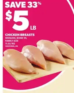 Loblaws CHICKEN BREASTS offer