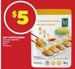 Loblaws T&T POTSTICKERS, 567 G offer