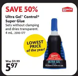 Home Hardware Ultra Gel Control Super Glue offer
