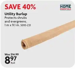 Home Hardware Utility Burlap offer