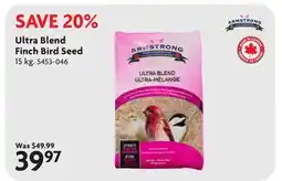Home Hardware Ultra Blend Finch Bird Seed 15 kg offer