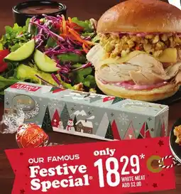 Swiss Chalet WHITE MEAT offer