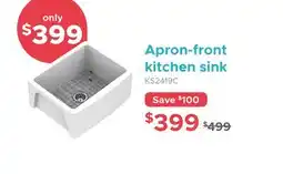 Bath Depot Apron-front kitchen sink offer