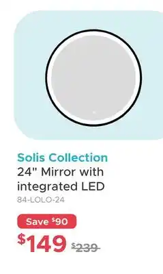Bath Depot Solis Collection offer