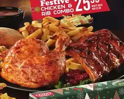 Swiss Chalet Festive Chicken & Rib Combo offer