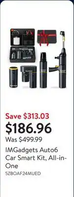 Walmart IMGadgets Auto6 Car Smart Kit, All-in-One offer