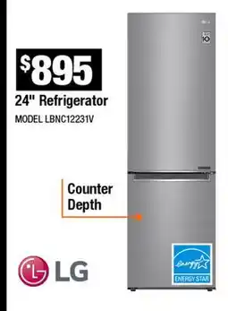 Home Depot 24 Refrigerator offer