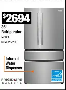 Home Depot 36 Refrigerator offer