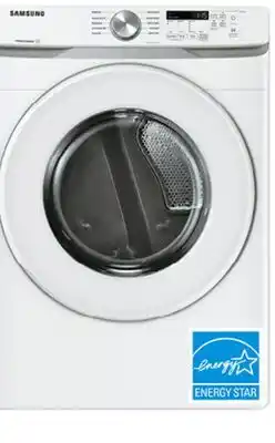 Home Depot 7.5 Cu. Ft. Dryer offer