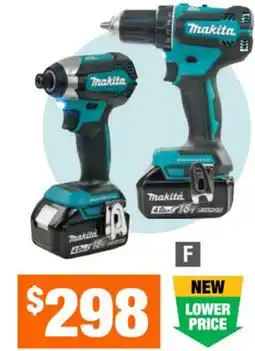 Home Depot EXCLUSIVE 2-PIECE Brushless 1/2 Drill/ Driver and Impact Driver Combo Kit offer