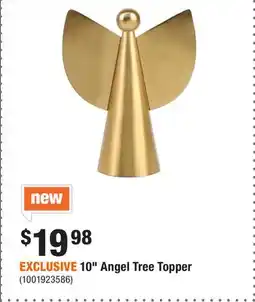 Home Depot EXCLUSIVE 10 Angel Tree Topper offer