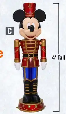 Home Depot Disney Mickey Nutcracker offer