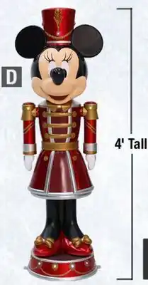 Home Depot Disney Minnie Nutcracker offer