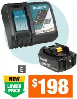 Home Depot 5.0Ah Battery and Rapid Charger Kit offer