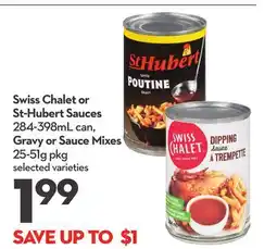 Longo's Sauces 284-398mL can, Gravy or Sauce Mixes 25-51g pkg offer