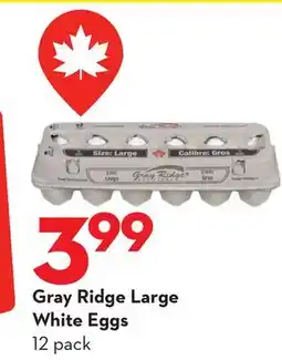 Longo's Large White Eggs offer