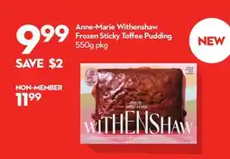 Longo's Anne-Marie Withenshaw Frozen Sticky Toffee Pudding offer