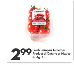 Longo's Fresh Campari Tomatoes offer