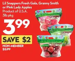 Longo's Lil Snappers Fresh Gala, Granny Smith or Pink Lady Apples offer