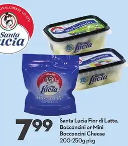 Longo's Santa Lucia Fior di Latte, Bocconcini or Mini Bocconcini Cheese offer