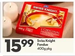 Longo's Swiss Knight Fondue offer