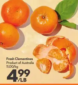 Longo's Fresh Clementines offer