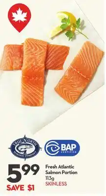 Longo's Fresh Atlantic Salmon Portion offer