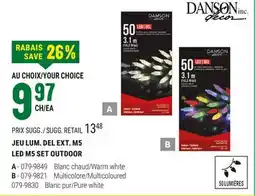 BMR JEU LUM. DEL EXT. M5 DANSON offer