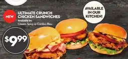 Longo's ULTIMATE CRUNCH CHICKEN SANDWICHES offer