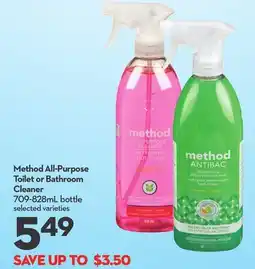 Longo's All-Purpose Toilet or Bathroom Cleaner offer