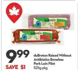 Longo's Raised Without Antibiotics Boneless Pork Loin Filet offer