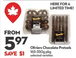 Longo's Chocolate Pretzels offer