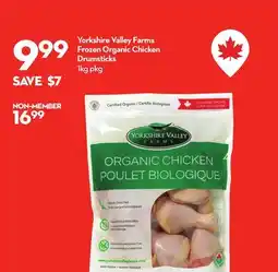 Longo's Frozen Organic Chicken Drumsticks offer