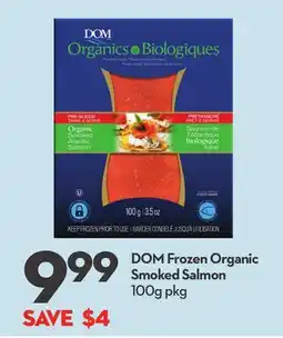 Longo's Frozen Organic Smoked Salmon offer